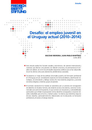 Desafío: el empleo juvenil en el Uruguay actual