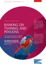 Banking on training and pensions
