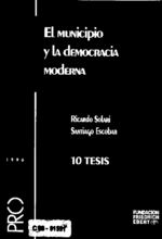 El municipio y la democracia moderna